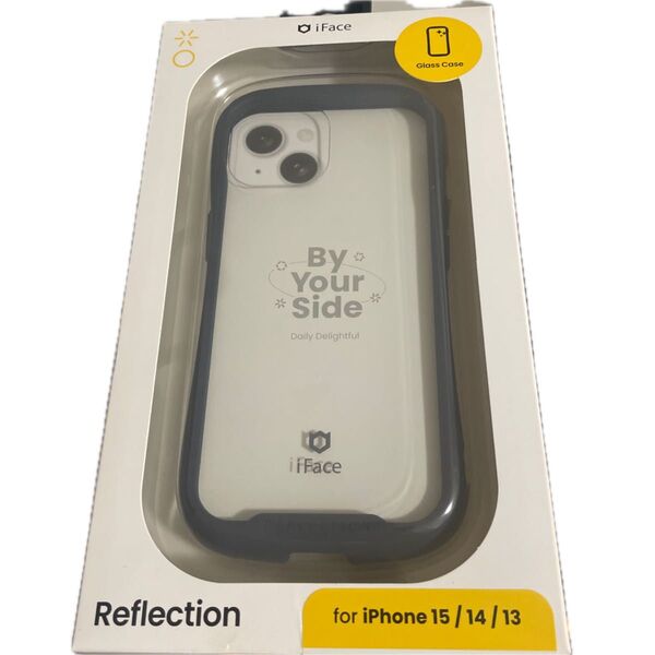 Hamee iPhone 15/14/13用 ガラスケース iFACE REFLECTION (ネイビー) 41-983324