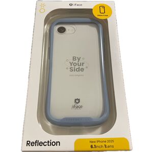 Hamee iPhone 16e用 ガラスケース iFACE REFLECTION (ペールブルー) 41-988541