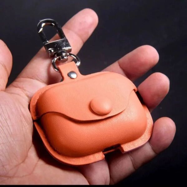 Airpods pro用ケース ブラウン