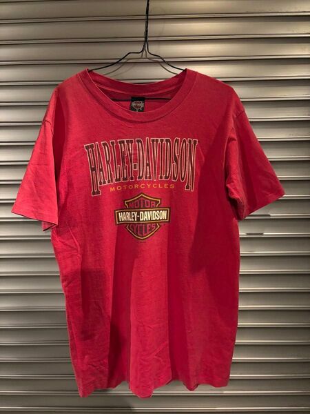 Harley-Davidson オフィシャル Hanse ヴィンテージ ハーレー ビンテージ チョッパー 当時物 フェード 90s