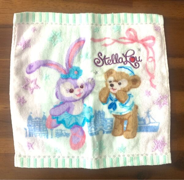 即購入◎ディズニーシーお土産 ステラルー ダッフィー タオルハンカチ