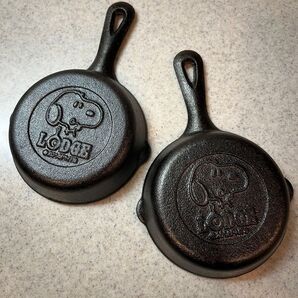 LODGE×スヌーピー スキレット 2個セット