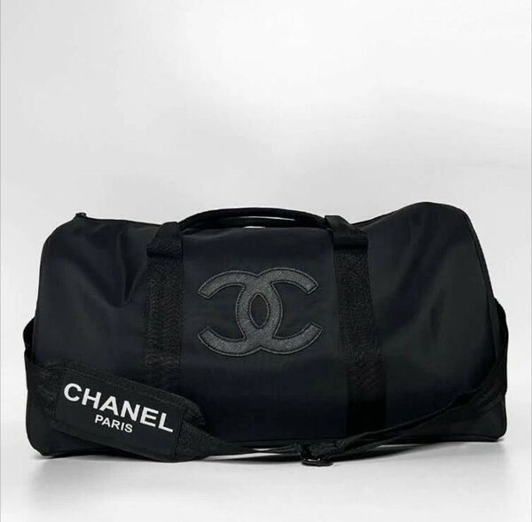 【新品未使用】CHANEL シャネル ボストンバッグ ノベルティ 2way ジム 旅行 非売品 2泊 大容量 メンズ レディース