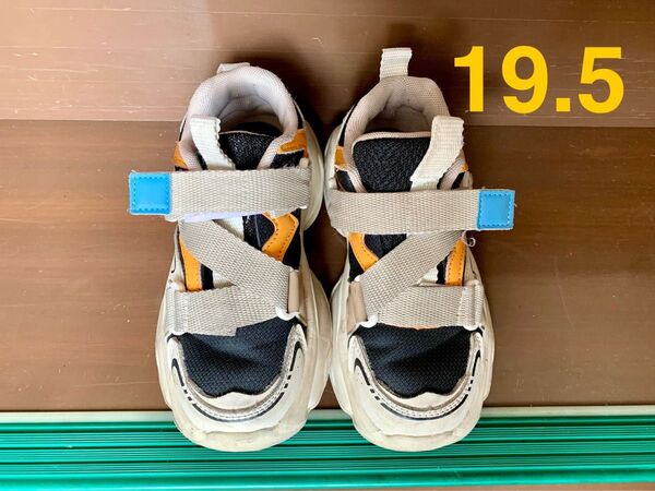 無料 男の子 19.5 スニーカー キッズ 子供 シューズ
