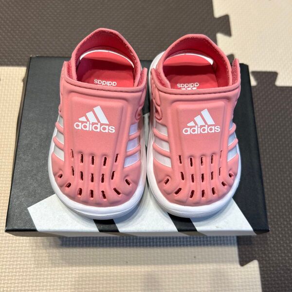 中古美品 adidas キッズ 子供 サンダル 12㎝