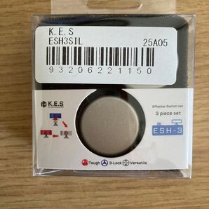 【新品未使用】K.E.S製 エフェクタースイッチハット シルバー