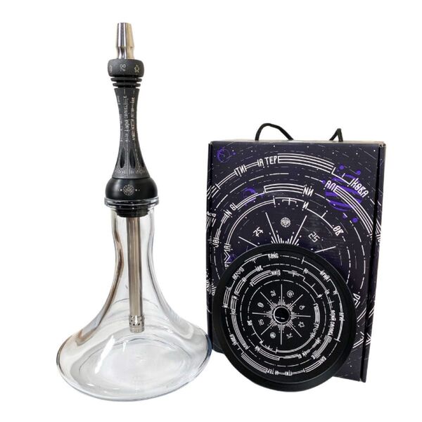 【新品未使用】Alpha Hookah リミテッドエディション レーザー彫刻 箱付き ボトル付き アルファフーカー シーシャ