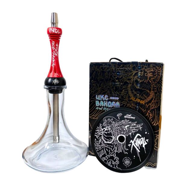 【新品未使用】Alpha Hookah Model X VNDL Jet RED MATTE 赤 レッドマット ストリートアート