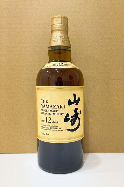 新品未開栓 サントリー シングルモルトウイスキー 山崎12年 700ml