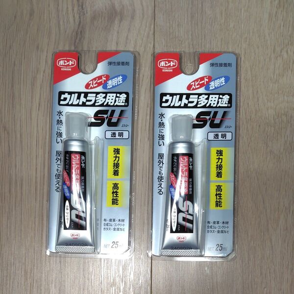 コニシ ウルトラ多用途SU 透明 25ml 2個セット