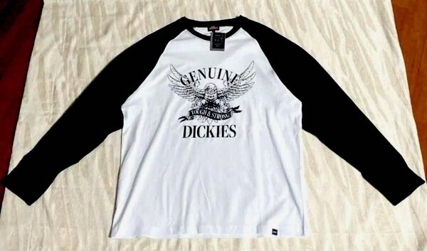 GENUINE Dickies☆イーグル ラグラン☆ロングTシャツ☆XL☆新品