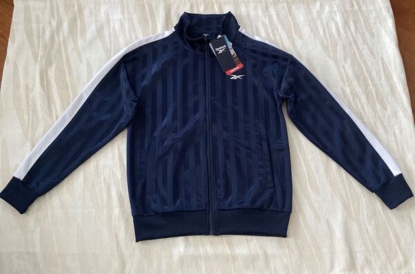 Reebok リーボック☆トラックジャケット ネイビー×ホワイト メンズMサイズ☆新品