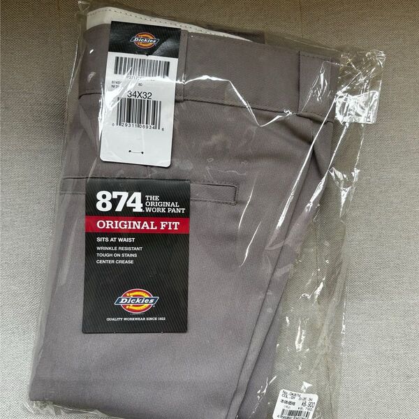 Dickies ディッキーズ 874 ワークパンツ SVシルバーグレー シルバー グレー Work Pants W34L32