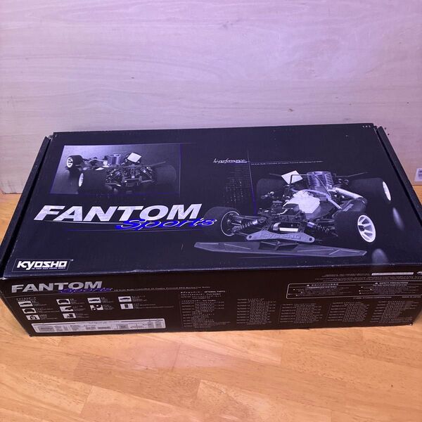 京商 FANTOM SPORTS カストロールTOMS スープラ 1/8RCエンジンカー