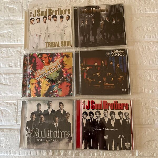 J Soul Brothers CD 6枚セット まとめ売り