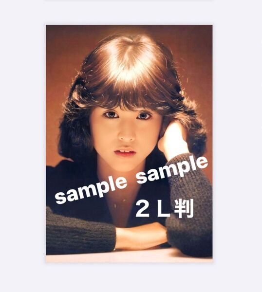 松田聖子写真 2L判