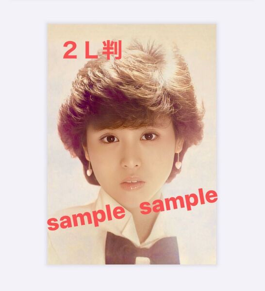 松田聖子写真 2L判