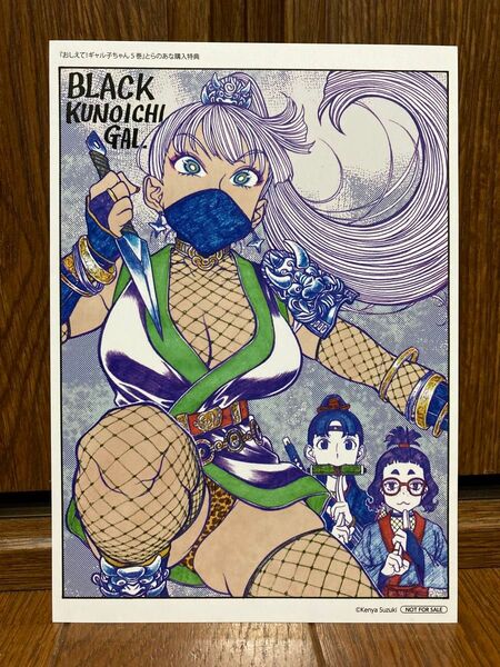 おしえて!ギャル子ちゃん 5巻 とらのあな 特典 イラストカード