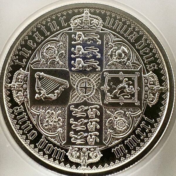 最高鑑定 2オンス 2021 イギリス 偉大な彫刻家 ゴシッククラウン 5ポンド 銀貨 NGC PF70 ULTRA CAMEO