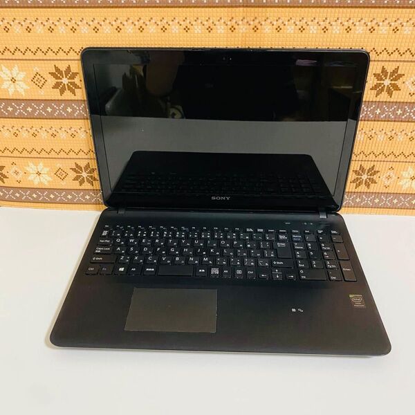 ジャンクSonyVaioノートパソコンbios確認出来ません