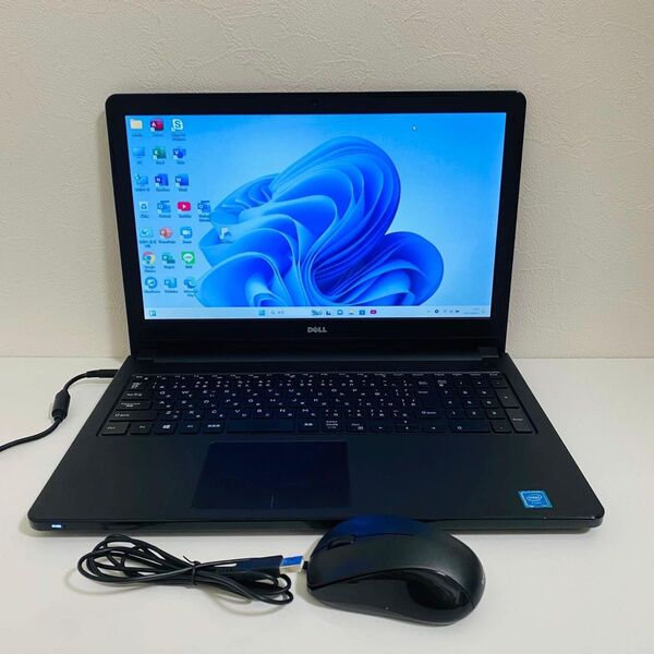 Y574 DellノートパソコンWEBカメラSSDメモリ8G高速Window11
