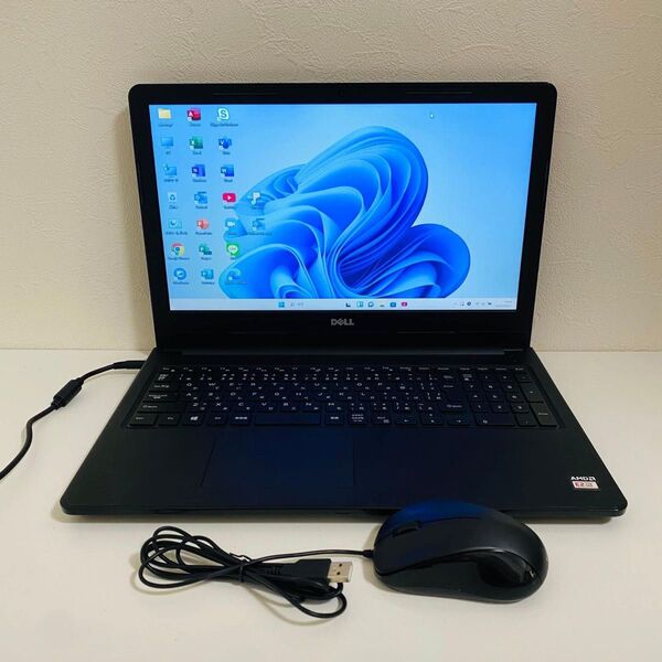 Y577 DellノートパソコンSSDメモリ8G Windows11オフィス付き