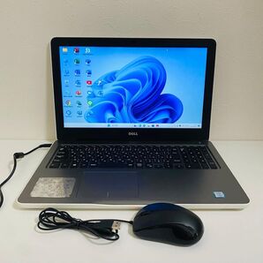 Y579 DellノートパソコンSSDサクサク動くWindows11オフィス付き