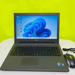T163 DELLノートパソコンSSDサクサク Windows11オフィス付き