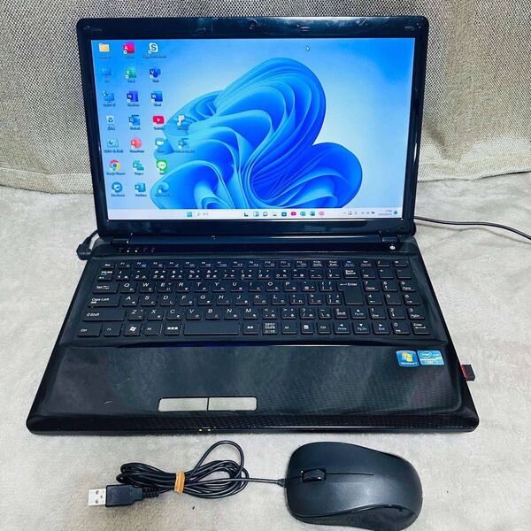 S52 すぐ使えるノートパソコン i7高速SSDサクサク動くWindows11