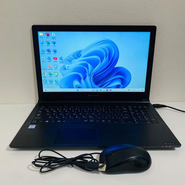 Y633 TOSHIBAノートパソコンSSDメモリ8G第8世代サクサクWin11