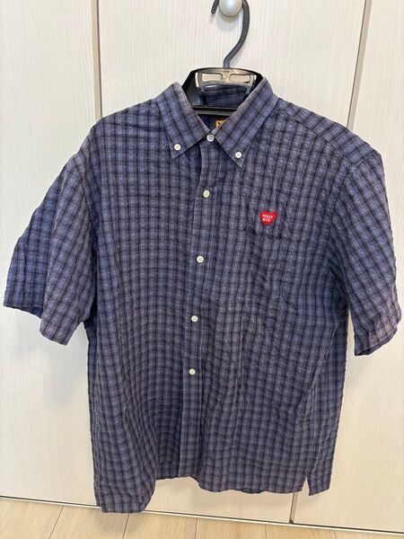 HUMAN MADE SIZE-XL HM25SH014 ヒューマンメイド チェック 半袖 シャツ