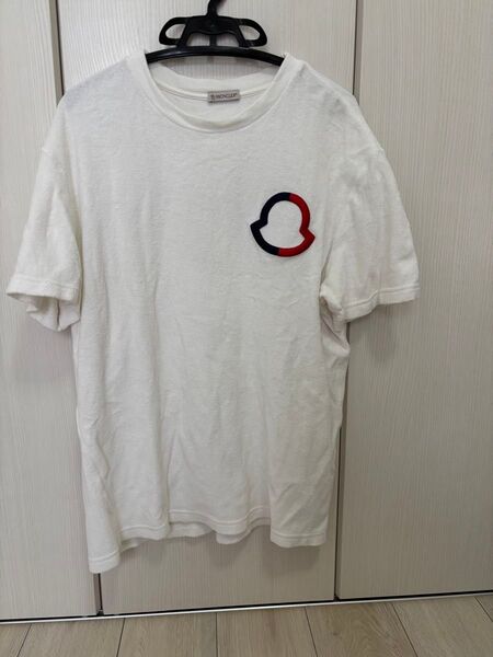 202 MONCLER モンクレール 8C00003 899VV ホワイト Tシャツ カットソー 半袖