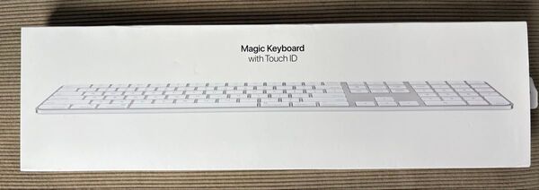 Appleシリコン搭載Macモデル用 Touch ID搭載Magic Keyboard テンキー付き MK2C3J/A