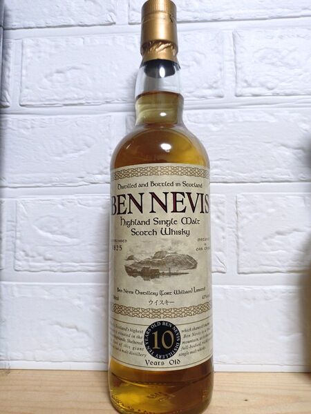 BEN NEVIS ベンネヴィス 10年 スコッチウイスキー 43%