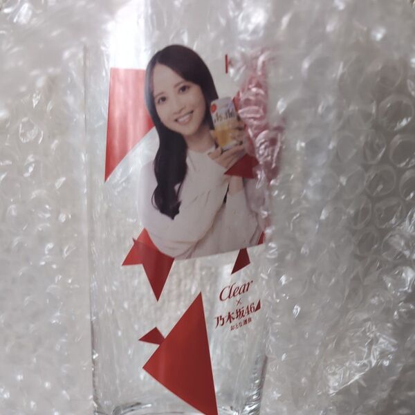 乃木坂46大人選抜グラス クリアアサヒ当選品