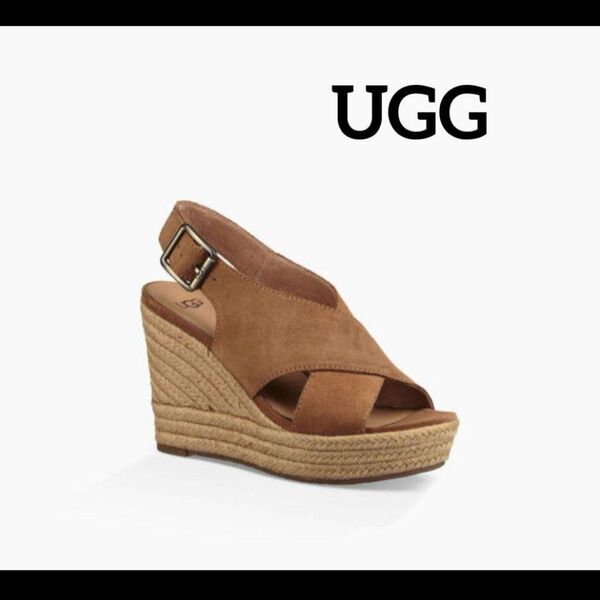 UGG アグ HARLOWハーロウ ウェッジサンダル24cm