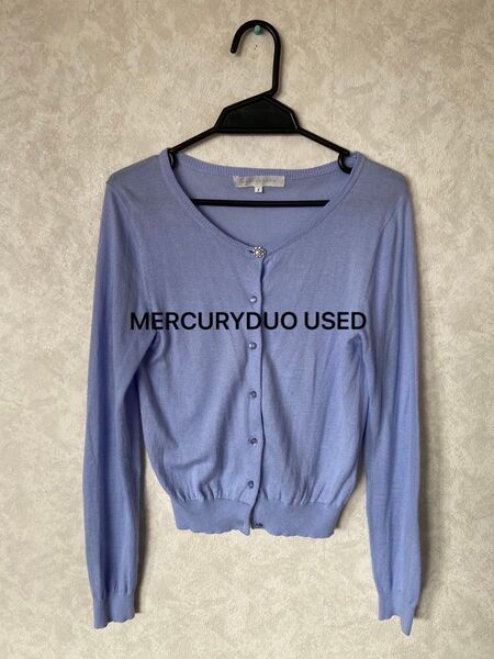 マーキュリーデュオ MERCURYDUO USED カーディガン sizeF トップス 長袖