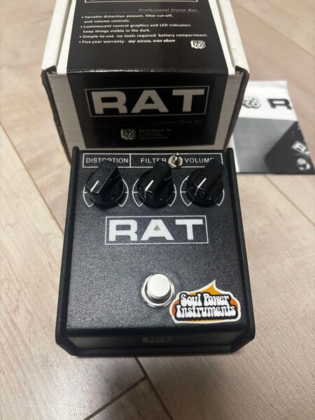 Soul Power Instruments PROCO RAT Mod モディファイ SPI ソウル パワー ディストーション