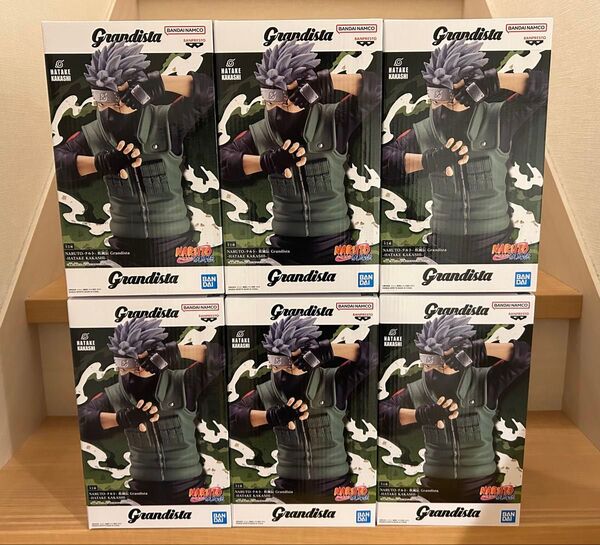 【新品未開封品】NARUTO ナルト 疾風伝 Grandista はたけカカシ フィギュア 6体セット