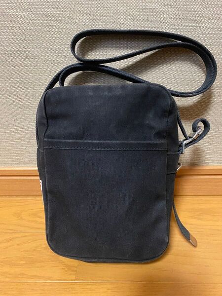 一澤帆布 ショルダーバッグ ポーチ サコッシュ 信三郎 S-11 ポシェット ブラック 黒