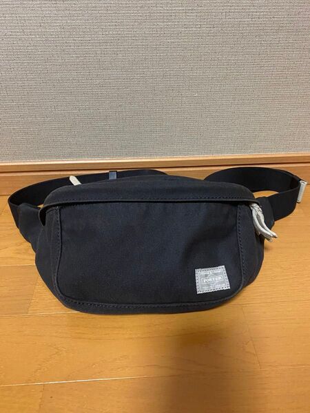 PORTER ウエストバッグ ポーター ブラック 吉田カバン ウエストポーチ BEAT 黒 帆布 キャンバス
