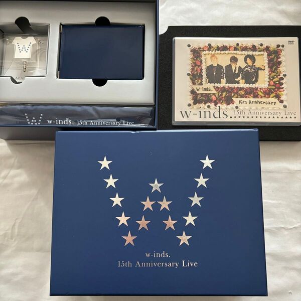 【美品】w-inds. 15周年 Liveファンクラブ 受注限定盤 BOX FC day