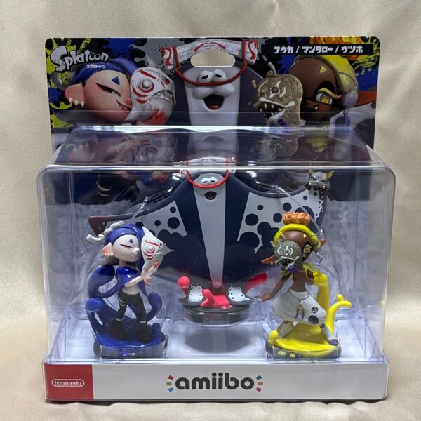 【未開封新品・パッケージ傷あり】アミーボ amiibo スプラトゥーン すりみ連合