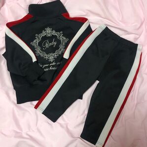 いいね不要 短期出品 ちびRady xs サイドライン セットアップ ロゴ