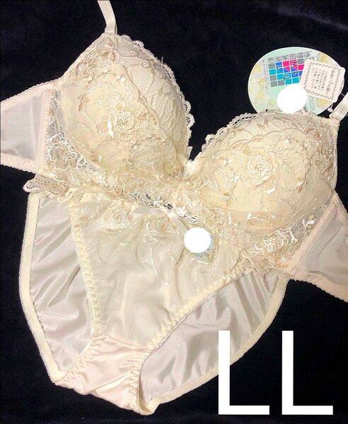 短期出品 B85 C80 C85 D75 D80 E75 レース ノンワイヤー LL 豪華 花柄 チュール