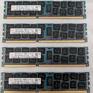 Hynix 8GB PC3L-10600R メモリ 4枚