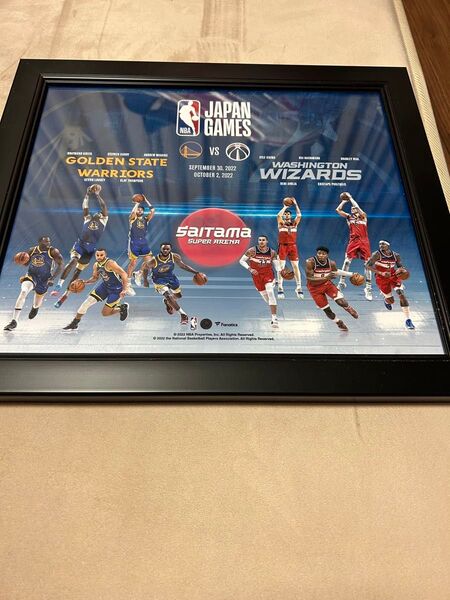 NBA Japan Games 記念グッズ 額装済み写真