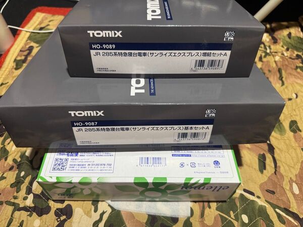 TOMIX JR 285系特急寝台電車 サンライズエクスプレス 基本増結セット