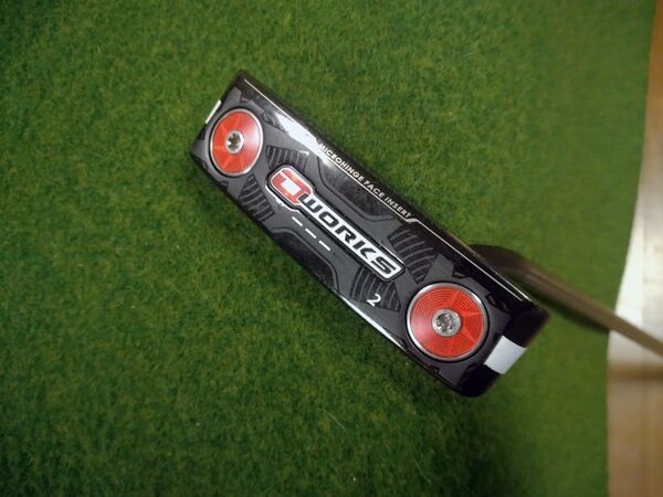 オデッセイ O-WORKS #2 パター 33インチ オーワークス KBS CT Tour シャフト ヘッドカバー付