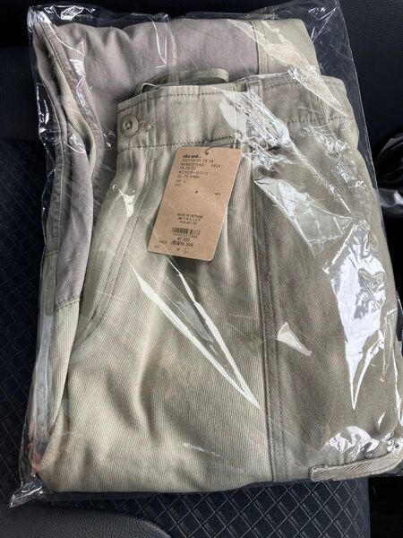 nico and... キリカエカーゴパンツ カーキ 新品未使用 Lサイズ
